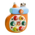 thumbnail image 3 of Juguete de juego de empuje rápido, juego de memoria, juguetes educativos interactivos, desarrollo temprano para niños, regalo de cumpleaños para niñas Naranja, 3 of 9