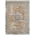 thumbnail image 2 of KUKOON Vintage Beige Medallion Distressed Area Rug, 2 of 4