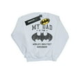 thumbnail image 1 of DC Comics Girls Batman My Dad Is A Superhero Sweatshirt, 1 of 3