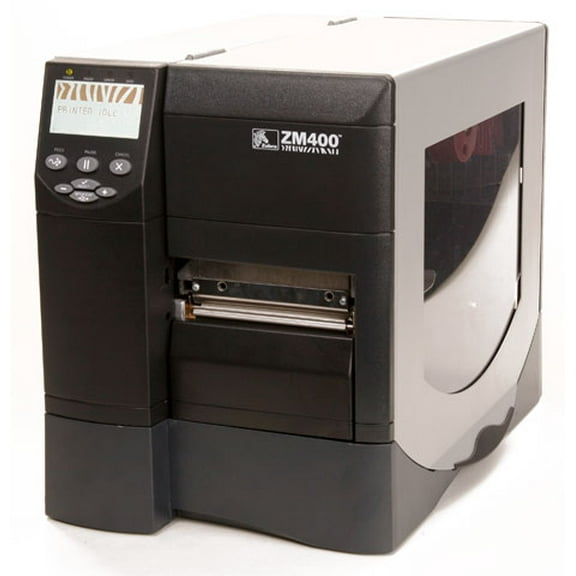 Restored Zebra ZM400-3001-0000T Desktop Label Printer  Direct Thermal/Thermal Transfer, 300 DPI, 4.09" Print Width, 8"/sec Print Speed (Refurbished)
