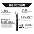 thumbnail image 2 of Cable a granel Speaker Wire Voltive de 14 AWG/calibre 2 conductores, 152 m, 2 of 6