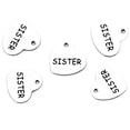 thumbnail image 4 of 5 Piezas de material acero Inoxidable Con , Forma De , Colgante Familiar Para De Bricolaje, Collar, Joyería, Hallazgos HERMANA, 4 of 6