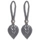 thumbnail image 1 of Cuerda de corbata de cortina Sunnimix Boho Hoja Tejido Borla Gris, 1 of 6