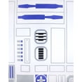 thumbnail image 3 of Star Wars Mens R2D2 Costume T-Shirt, 3 of 4
