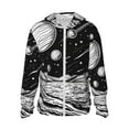 thumbnail image 2 of Lsque Cosmic Landscape Celestial Art UPF 50+ Lightweight Sun Protection Men's Women's Long Sleeve Shirt, Hoodie Performance -Large, 2 of 9