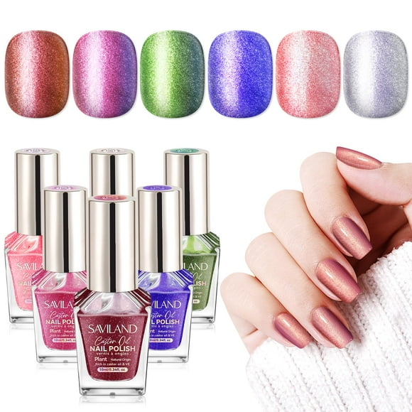 Set de esmaltes de uñas SAVILAND Color Artistry Chameleon 6 x 10 ml