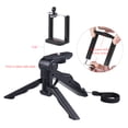 thumbnail image 1 of Stabilizer Mini Tripod Stand Support Holder Hand Grip Stabilizer with Smartphone Clip Bracket for  7 Plus/7/6/6  Plus/6s/ for  Galaxy S7/S6, 1 of 7