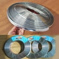 thumbnail image 3 of 12mm / 16ft Car Bumper Strip Adhesive Auto Bright Silver Chrome Moulding Trim, 3 of 11