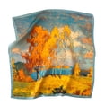 thumbnail image 1 of Maytalsory Lightweight Neckerchief Made With Mulfruits Silk Unique Gift Versatile And Fashionable Square Scarf, 1 of 6