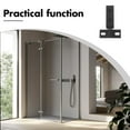 thumbnail image 3 of GAXIRE 1Jgo Bisagra Pivot Para Puertas En Metal Negro Resistente Y Estable, 3 of 8