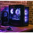 thumbnail image 5 of Cooler Master MasterBox MB320L ARGB Micro-ATX Mini Tower with DarkMirror Front Panel, Mesh Intake Vents, Tempered Glass Side Panel, ARGB Controller, Dual ARGB Lighting Fans - Black, 5 of 21