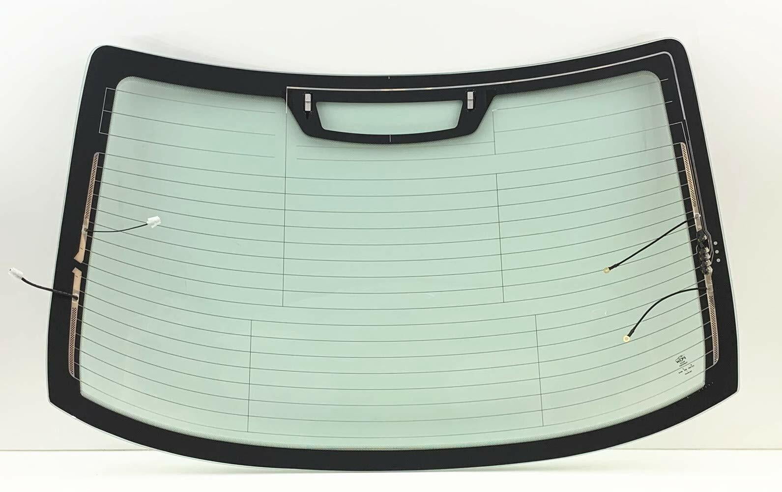 Heated Back Window Back Glass Compatible with BMW 323i 328i 1999-2000 & 325i 325xi 330i 330xi 2001-2005 4 Door Sedan Models