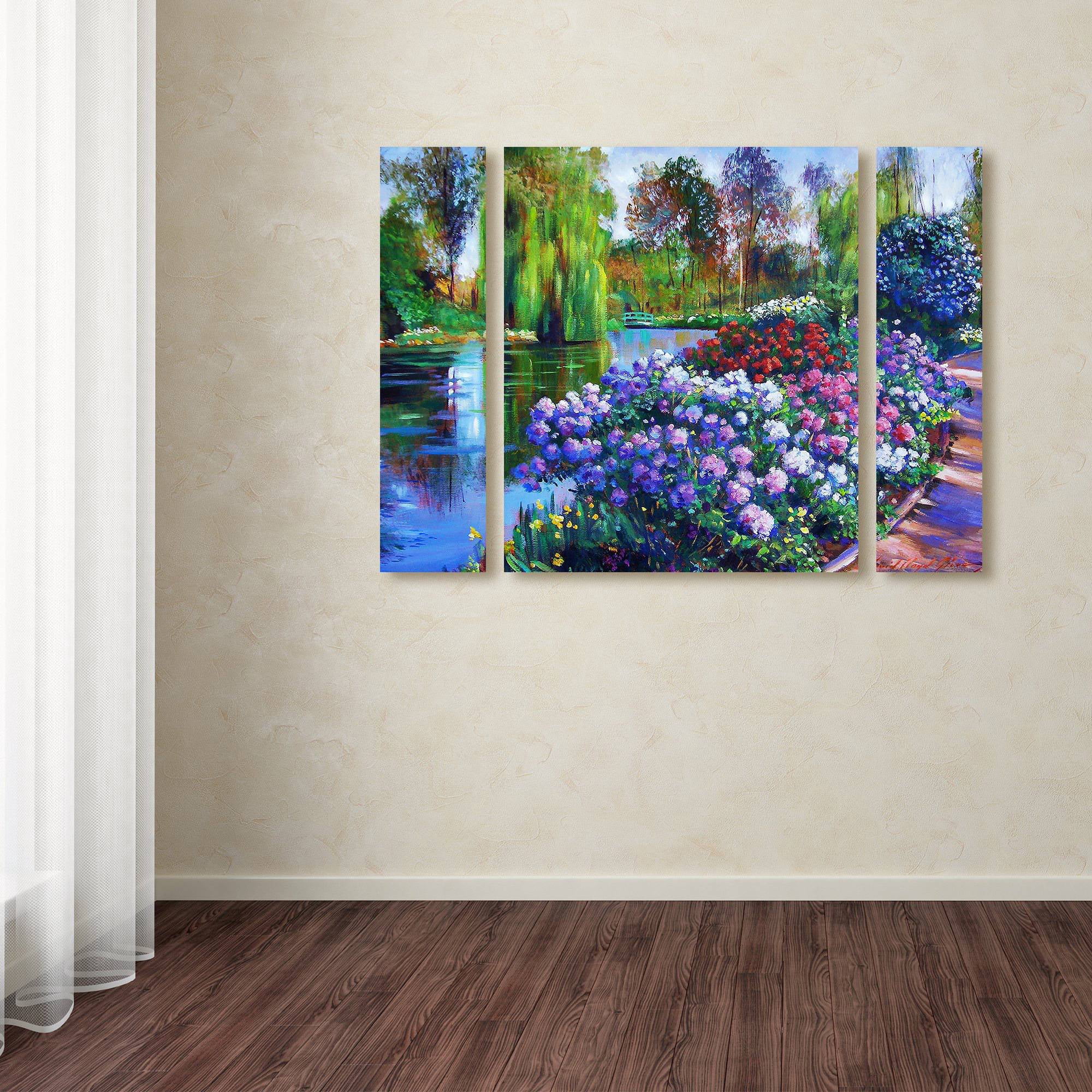 Trademark Fine Art ''Promise of Spring'' by David Lloyd Glover 30" x 41" Multi Panel Art Set Large (886511916586)