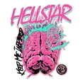 thumbnail image 2 of Camisetas gráficas 100% algodón [Camiseta gráfica de hip hop] Camiseta de algodón gráfica Hellstar para hombre estilo hip-hop retro: suave y transpirable, 100% algodón, diseño de estampado vibrante, c, 2 of 7