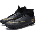 thumbnail image 2 of Botas de fútbol para hombre, tacos profesionales con clavos, zapatillas de fútbol para competición/entrenamiento, zapatillas para niño, 2 of 5