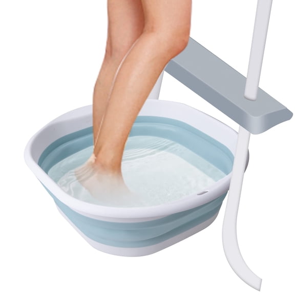 Ebaokuup Portable Pool Foot Bath Basin for Above Ground Swimming Pools