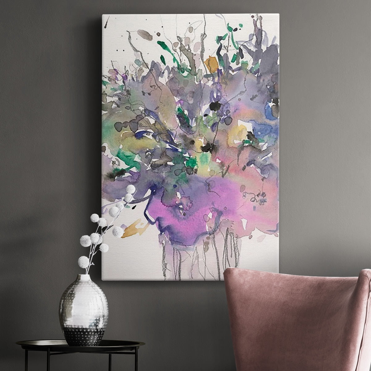 All that Glitters II Premium Gallery Wrapped Canvas - Ready to Hang