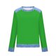 thumbnail image 4 of Camisetas de Manga Larga para las Mujeres Loose Fit Color Sólido Blusa de Cuello Redondo Top Suave Casual, 4 of 6