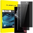 thumbnail image 1 of CHL-Galaxy S22 Ultra Privacy Screen Protector, 2 Pack Shatterproof Premium Tempered Glass Film for Samsung Galaxy S22 Ultra 5G Privacy Screen Protector[Does't Support Fingerprint Unlock], 1 of 4
