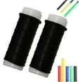 thumbnail image 1 of Cold Shrink Handle Wrap, 4.7/6.7/9.4in Cold Shrink Handle Cover Tube, Rubber Cold-Shrink Handle Grip, For Fishing Rods, Rackets And Hand Tools, 1 of 8