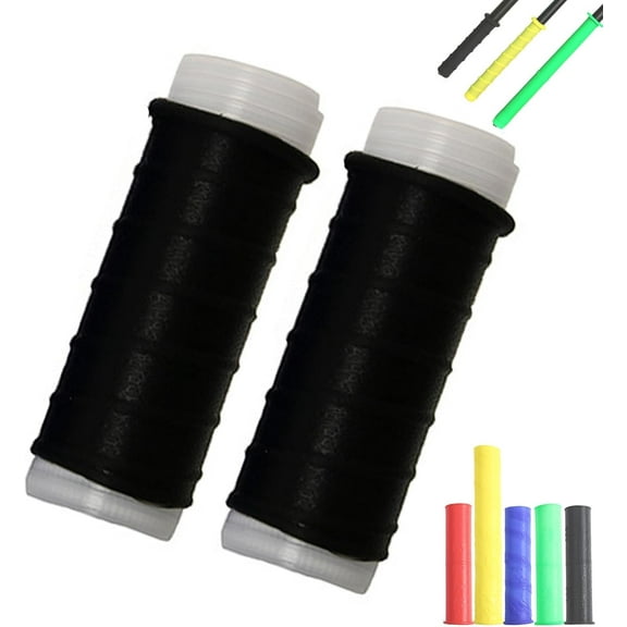 Sakerplus Cold Shrink Handle Wrap - Non-Slip Rubber Grip for Fishing Rods, Rackets & Tools
