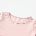 thumbnail image 7 of Fesfesfes Kids Toddler Girls Dress Shirts Cute Solid Color Ruffles Tops Trumpet Long Sleeves Tops Ruffly Shirts, 7 of 7