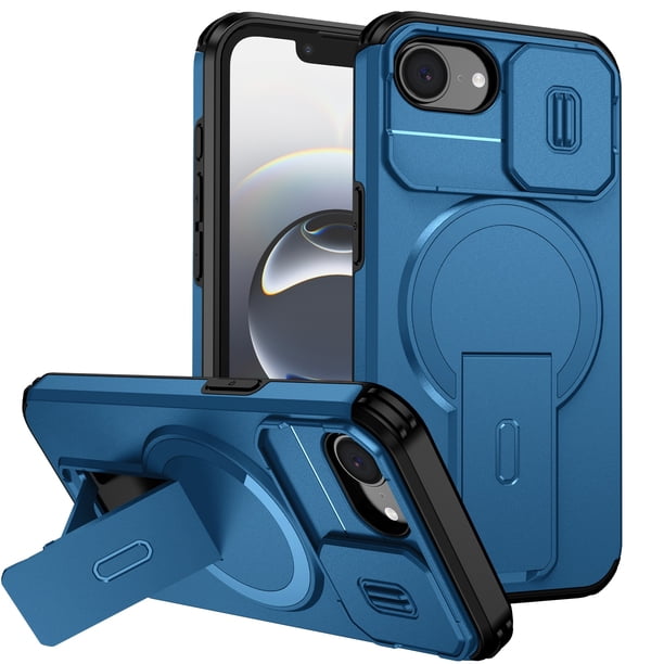 Funda GANGXUN para iPhone 16e – Magnética Antigolpes con Soporte y Protección Doble
