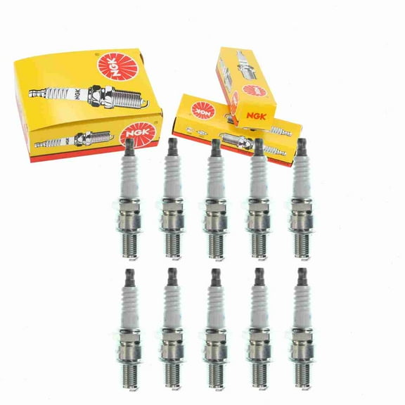 10 pc NGK 3992 Standard Spark Plugs for Ignition Wire Secondary