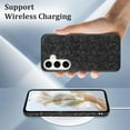thumbnail image 2 of Samsung Galaxy S24 Case Glitter [Support Wireless Charging] Soft TPU Slim Shockproof Protective Cover Samsung Galaxy S24 Glitter Phone Case for Women Girl Black, 2 of 14