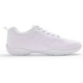 thumbnail image 3 of Dynadans Girls Cheer Shoes Solid White Comfortable Gym Shoes, 3 of 7