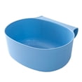 thumbnail image 1 of Plastic Cabiniet Door-Mount Trash Can Hanging Storage Wastebasket Garbage Bins (Blue), 1 of 9