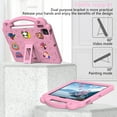 thumbnail image 6 of TECH CIRCLE for iPad Air 6th Gen 11 Inch Case 2024,iPad Pro 11 Inch Case 2024 5th Gen(M4),Cartoon Panda Shockproof Rugged Lightweight Convertible Stand Kids Friendly Tablet Case with Handles,Pink, 6 of 7