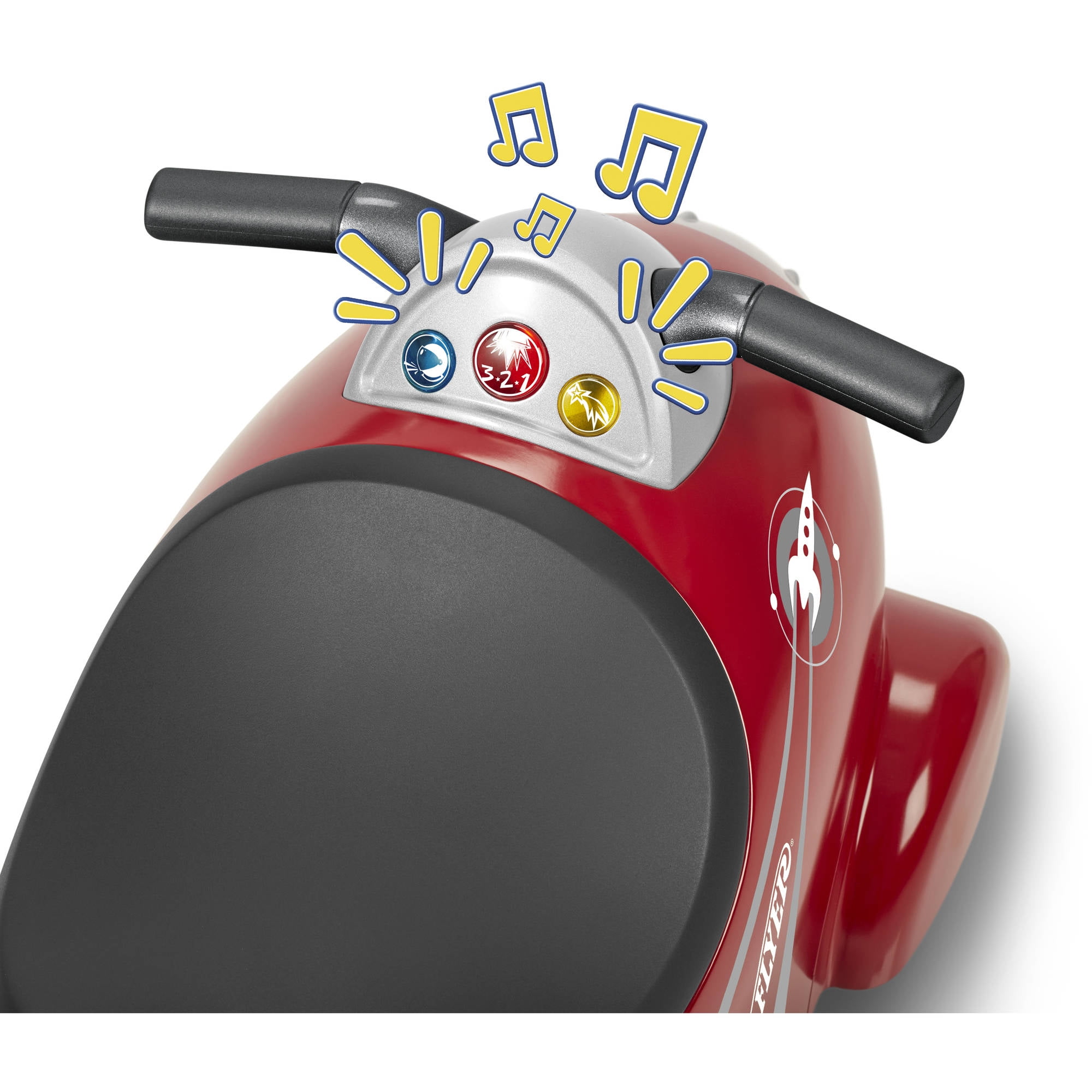 radio flyer ride on rocket