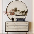 thumbnail image 6 of 2-Tier Stand Katana Stand 39.1x8.9x24.5cm Wooden Katana Holder Black Swords Display Holder Wood Swords Racks for Home, 6 of 6