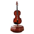 thumbnail image 1 of Violin Classical Instruments Pipa Music Box Home Wine Cabinet Decorations Violin Guitar Octave Box Home Decoration, 1 of 8