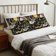 thumbnail image 6 of Naloa Owls And Plants Super Soft 20x60 Body Pillow Case,Long Side Hidden Zipper（PILLOWS ARE NOT INCLUDED）, 6 of 6