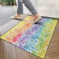 thumbnail image 4 of Pioneer Flower Floral Print Pattern Door Rugs,Washable Non Slip Door Mats Indoor,Decorative Door Mats,Entry Mat Indoor for Entrance,Bedroom,Kitchen,Bathroom,17"x30", 4 of 6