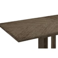 thumbnail image 2 of Titan Furnishings Modern Lacquer Wood Dining Table in High Gloss Gray, 2 of 9