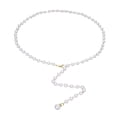thumbnail image 1 of LYMAYTER Retro Waist Chain For Dresses Pearl Chain Belt - Single Layer, AdjUS-CYYLtable, 1 of 6