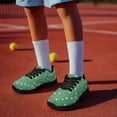 thumbnail image 7 of Chririnla Golf Ball Print Shoes for Boys Size 11.5 Little Kid Knitted Mesh Sports Shoes Comfort Lace Up Athletic Running Anti Skid Trainer, 7 of 7