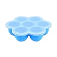 thumbnail image 1 of Baby Food Frozen Storage Box, Baby Silicone Container With Airtight Lid And 7 Independent Cells, Food Storage Freezer Tray, 1 of 5