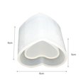 thumbnail image 4 of Molde De Yeso Molde de silicona 3D para maceta, plantas suculentas, molde de arcilla de almacenamiento para bricolaje (A) Wdftyju Libre de BPA, 4 of 4