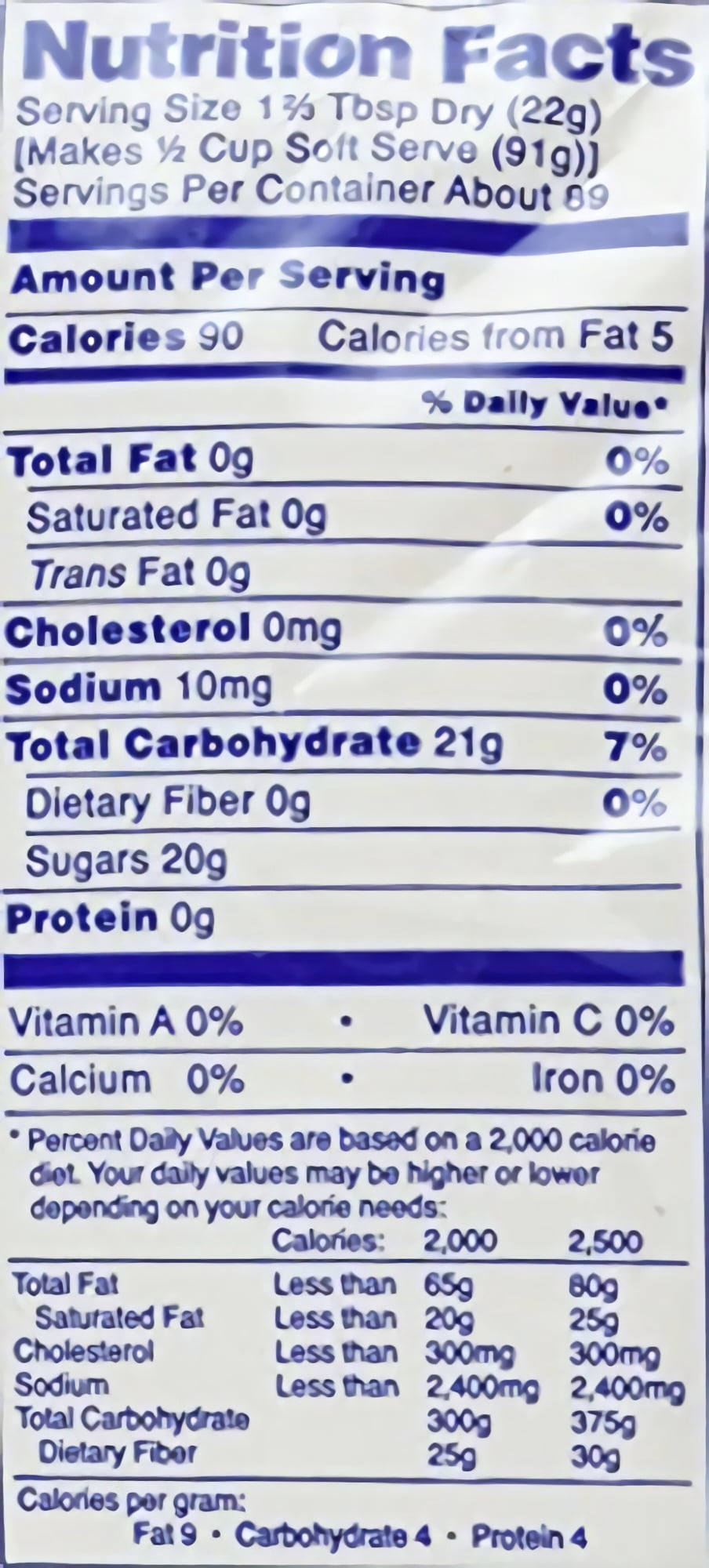 Dole Soft Serve Mix 4.75 Pound, pineapple, 70.4 Ounce