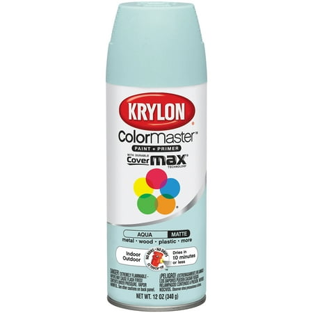 Colormaster Indoor/Outdoor Aerosol Paint (Best Aqua Paint Color)