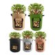 thumbnail image 2 of Bolsa de cultivo gruesa para papas, tamaño grande de 10 galones, color gris, hecha de fieltro de fibra química resistente. Ideal para huertos urbanos y jardinería., 2 of 7