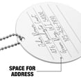 thumbnail image 3 of Brain Fart Dolphin Funny Humor Round Luggage ID Tag Card Suitcase Carry-On, 3 of 8