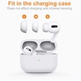 thumbnail image 2 of 12 Pieces Replacement Ear Tips for AirPods Pro Silicon Ear Buds Tips with Portable Storage Box (Black) (6 Pairs), 2 of 5