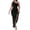 Black, variant on Qiopertar Sequin Sleeveless Slit Dress for Women Off Shoulder Pencil Sheath Beaded Cocktail Party Evening Elegant Ankle Length Gown, Gray S