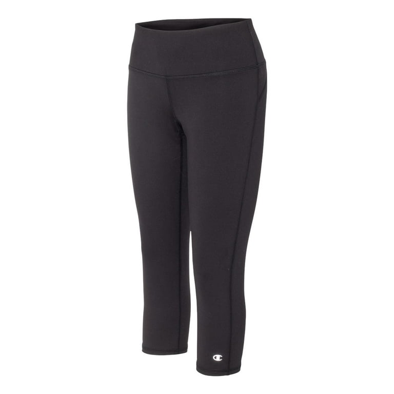 Champion Women s Everyday Performance Capri Leggings Size S Color Blacks