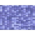 thumbnail image 1 of Ahgly Company Machine Washable Indoor Rectangle Transitional Purple Mimosa Purple Area Rugs, 2' x 4', 1 of 7